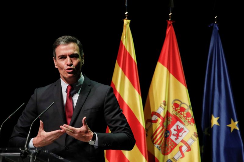Spain’s PM Pedro Sanchez speaks about plan to issue pardons,