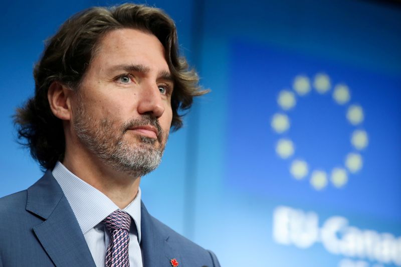 FILE PHOTO: EU-Canada summit in Brussels