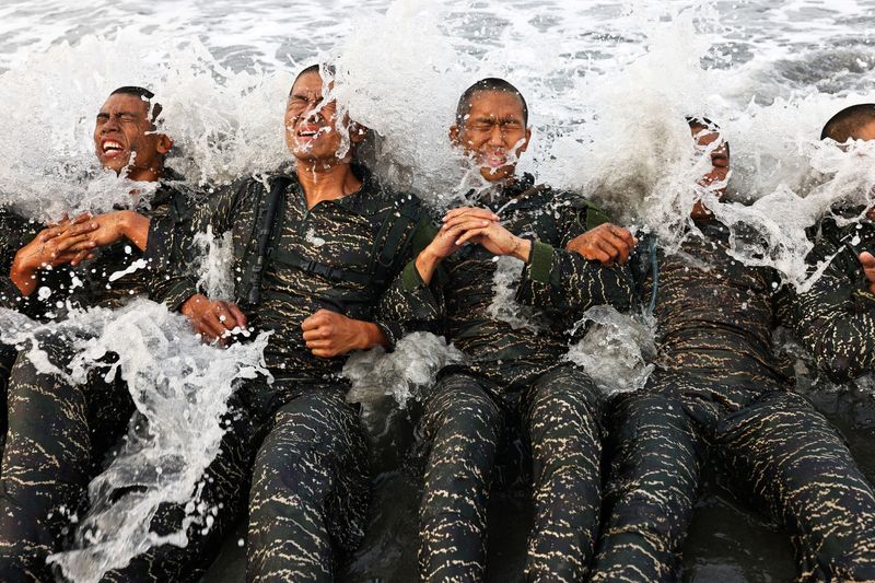 The Wider Image: Inside Taiwan’s brutal navy frogmen bootcamp