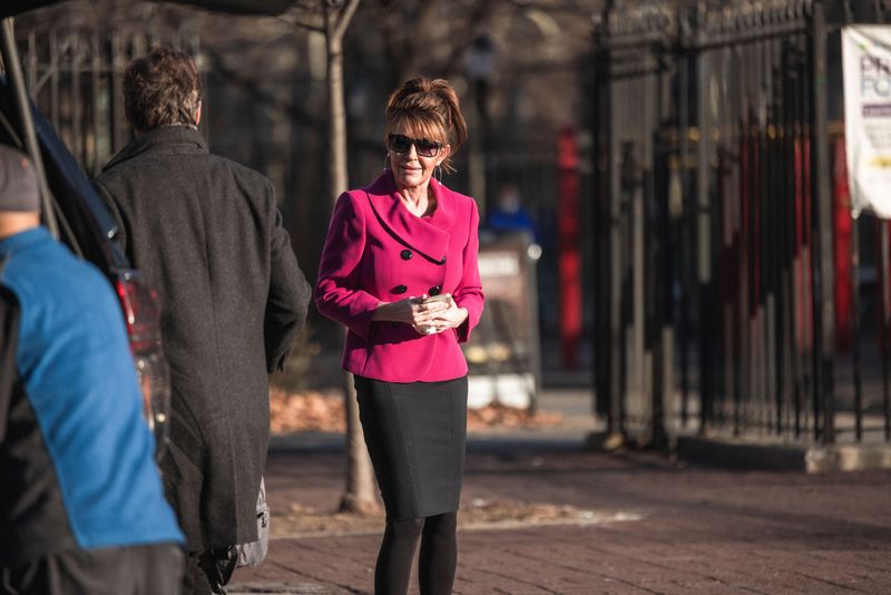 Sarah Palin during her defamation lawsuit against the New York