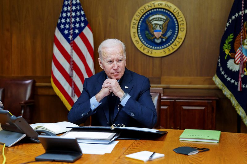 U.S. President Biden speaks by phone with Russia’s President Putin