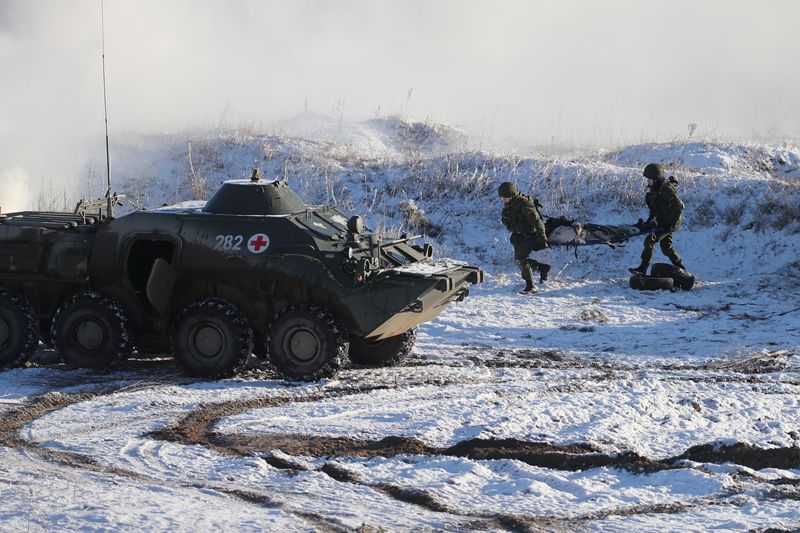 Armed forces of Russia and Belarus hold joint drills in
