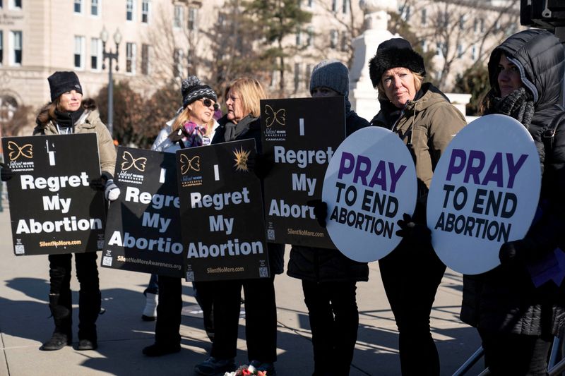 FILE PHOTO: Activists hold anti-choice demonstration on anniversary of Roe