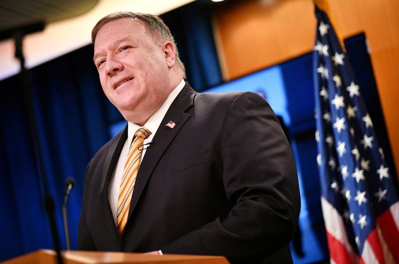FILE PHOTO: Mike Pompeo, who riled China while in office,