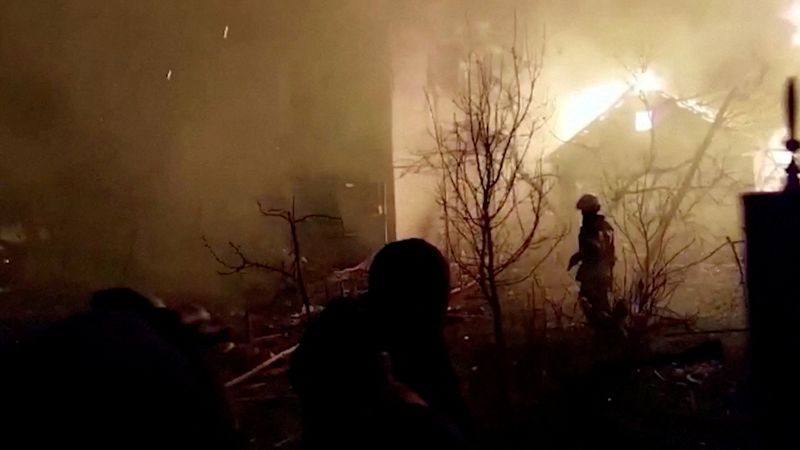 Russian strike hits Ukraine’s Zhytomyr