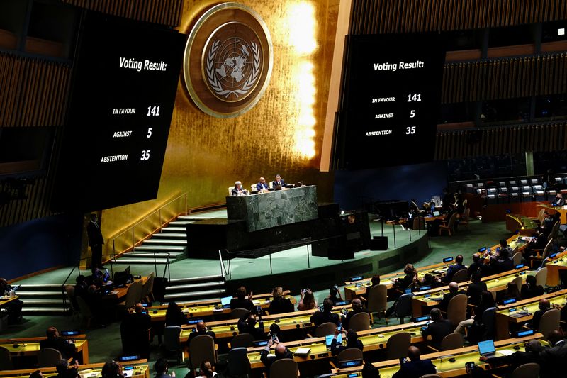 11th emergency special session of the U.N. General Assembly on
