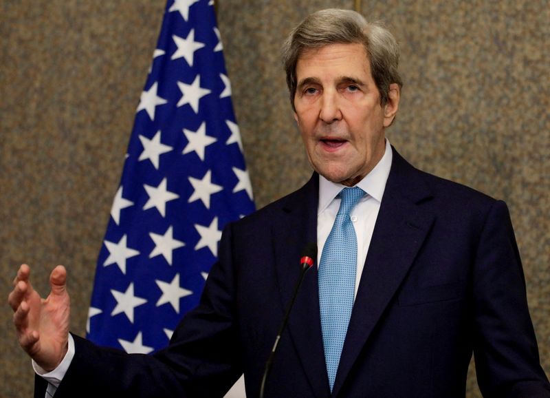 FILE PHOTO: U.S. Special Presidential Envoy for Climate John Kerry