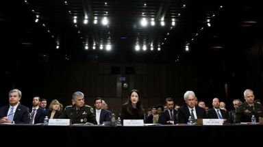 Senate Intelligence Committee holds hearing on worldwide threats in Washington