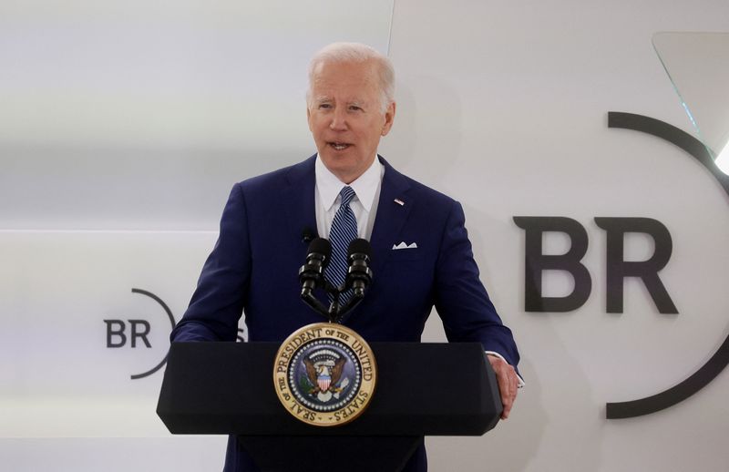 U.S. President Biden discusses the United States’ response to Russian