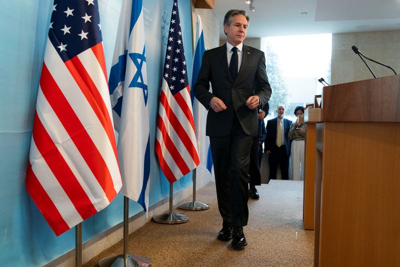 U.S. Secretary of State Blinken and Israel’s Foreign Minister Lapid