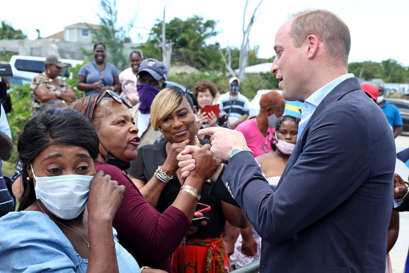 Britain’s Prince William and Catherine, Duchess of Cambridge, visit Bahamas
