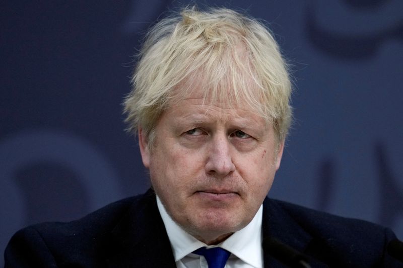 FILE PHOTO: British Prime Minister Johnson delivers speech on immigration
