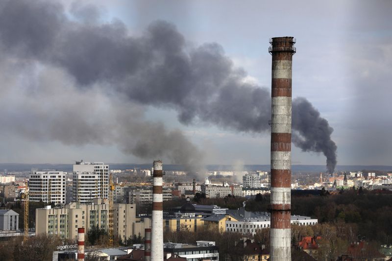 Russia’s attack on Ukraine continues, in Lviv