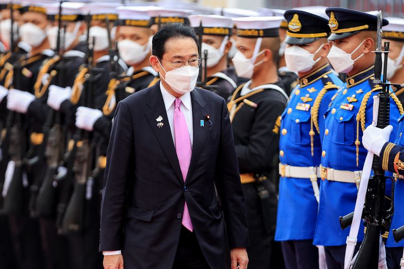 Japan’s PM Fumio Kishida meets with Thailand’s PM Prayuth Chan-ocha,