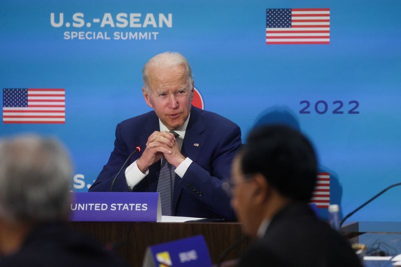 U.S. President Biden delivers remarks at the U.S.-ASEAN Special Summit,
