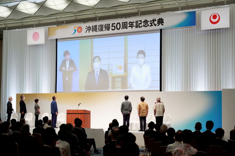 Okinawa Reversion 50th Anniversary Ceremony, in Tokyo