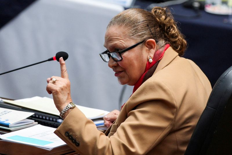 FILE PHOTO: Guatemala’s Attorney General Maria Consuelo Porras attend a