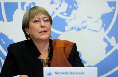 FILE PHOTO: UN High Commissioner for Human Rights Michelle Bachelet