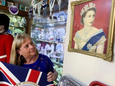 FILE PHOTO: Australia’s largest collector of royal memorabilia prepares to