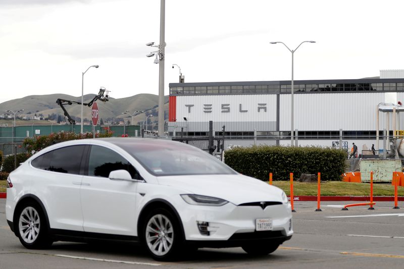 FILE PHOTO: Tesla’s primary vehicle factory reopens in Fremont