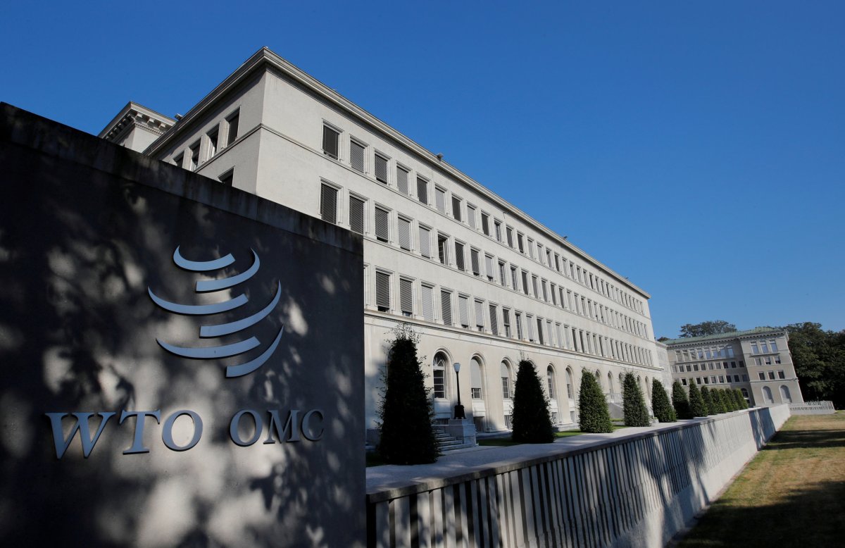 FILE PHOTO: The World Trade Organization (WTO) headquarters are pictured