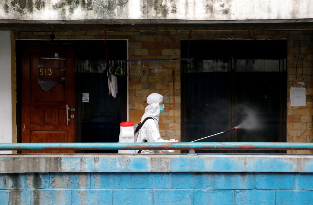 FILE PHOTO: Outbreak of the coronavirus disease (COVID-19) in Jakarta,