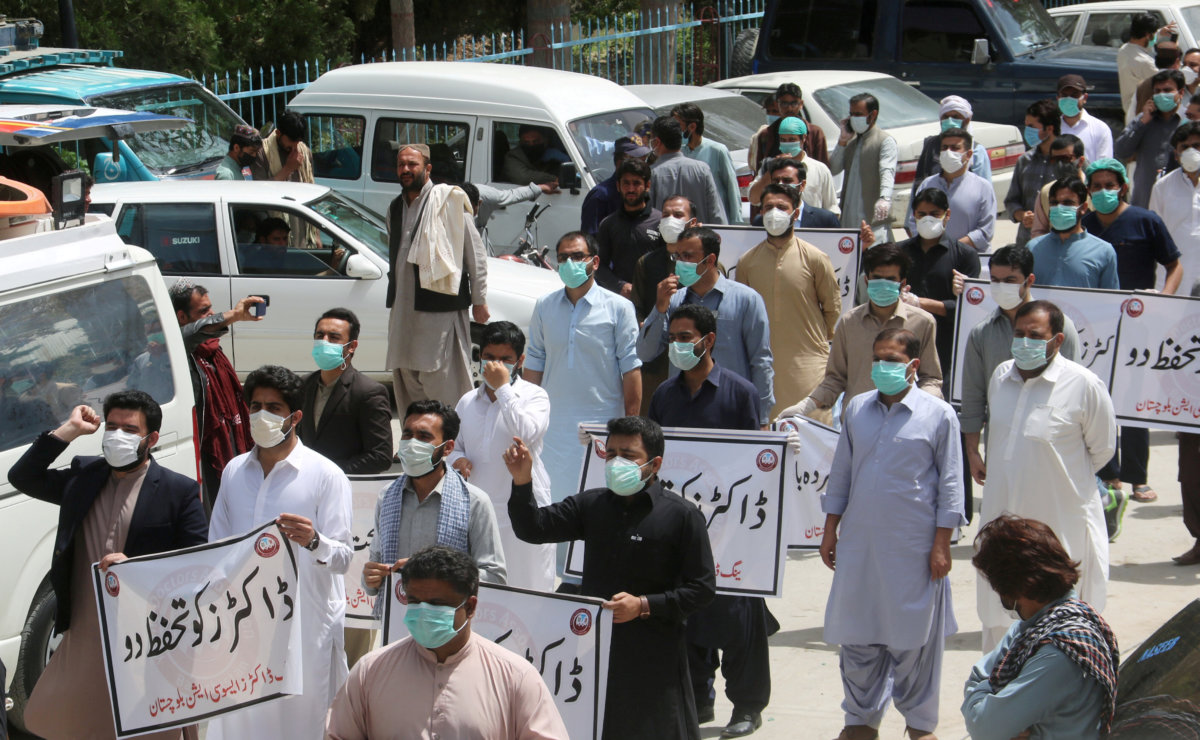 FILE PHOTO: Outbreak of the coronavirus disease (COVID-19), in Quetta