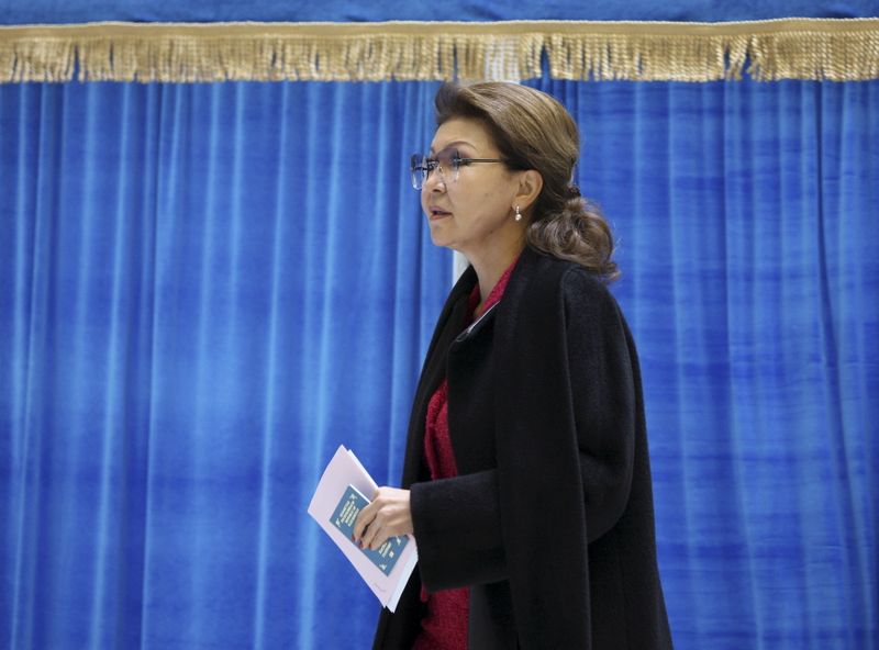 Dariga Nazarbayeva, Kazakhstan’s deputy prime minister and daughter of President