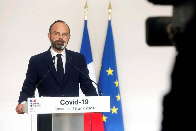 French PM Philippe attends news conference in Paris