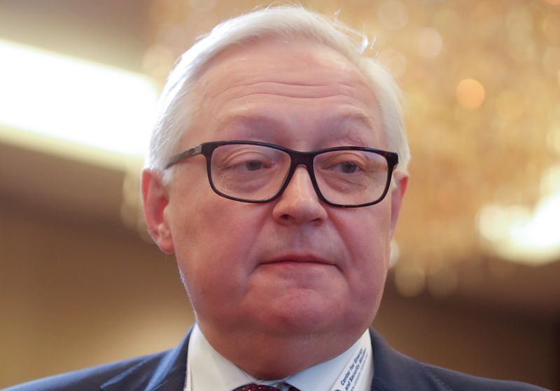 Russian Deputy Foreign Minister Sergei Ryabkov attends the Moscow Nonproliferation