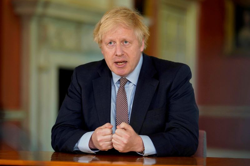 Britain’s Prime Minister Boris Johnson’s address to the nation from