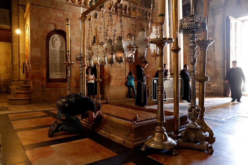 Church of the Holy Sepulchre reopens its doors following the