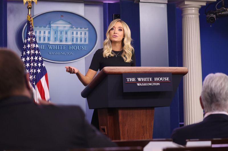 White House Press Secretary McEnany holds a daily press briefing