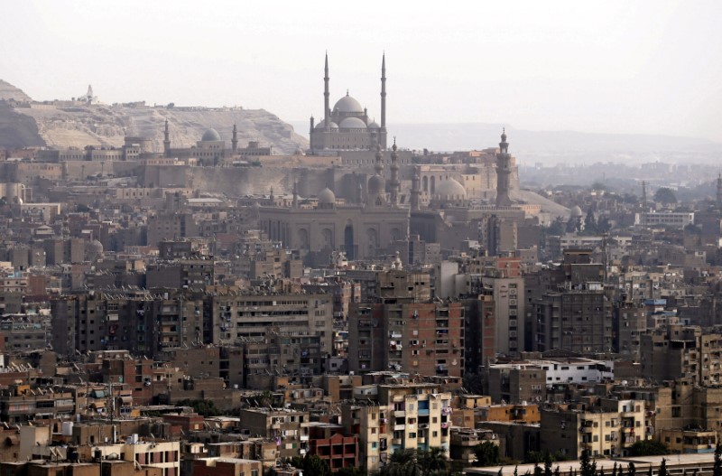 FILE PHOTO: The Saladin Citadel is seen surrounded by residential
