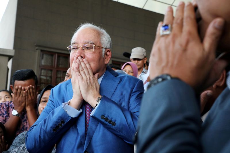 FILE PHOTO: File picture of former Malaysian Prime Minister Najib