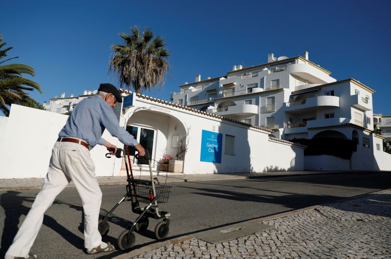 FILE PHOTO:  Apartment where three-year-old Madeleine McCann disappeared in