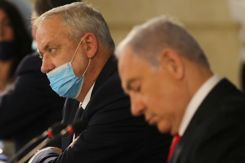 Israeli Prime Minister Netanyahu convenes weekly cabinet meeting in Jerusalem