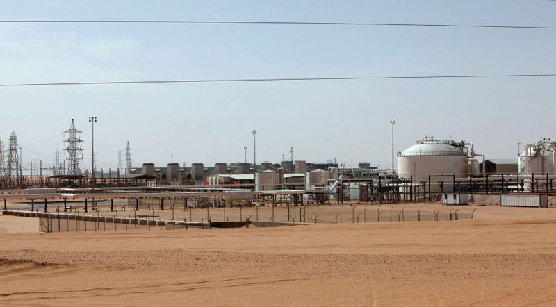 FILE PHOTO: A general view shows Libya’s El Sharara oilfield