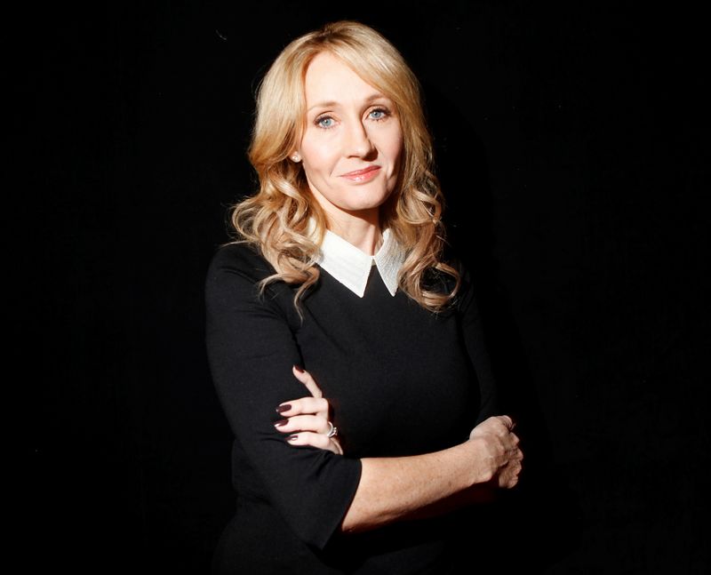 FILE PHOTO: Author Rowling poses for a portrait while publicizing