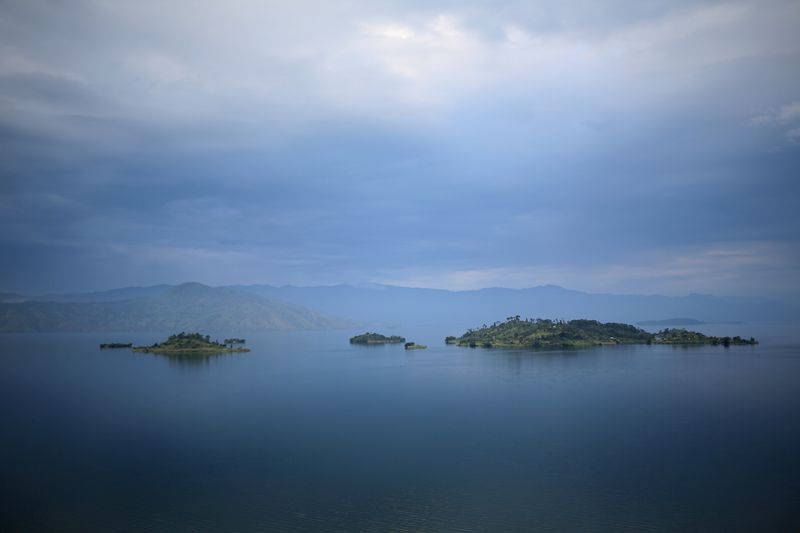 FILE PHOTO: Lake Kivu in Democratic Republic of Congo