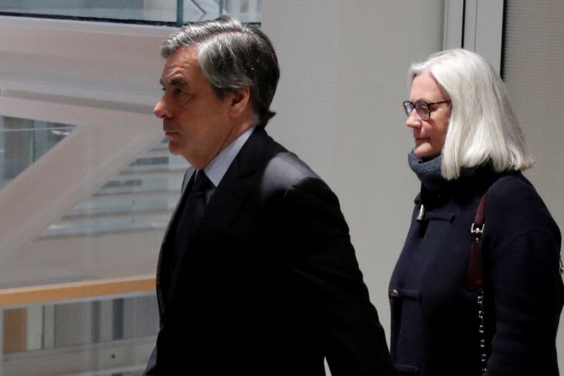FILE PHOTO: Former French presidential candidate Fillon goes on trial