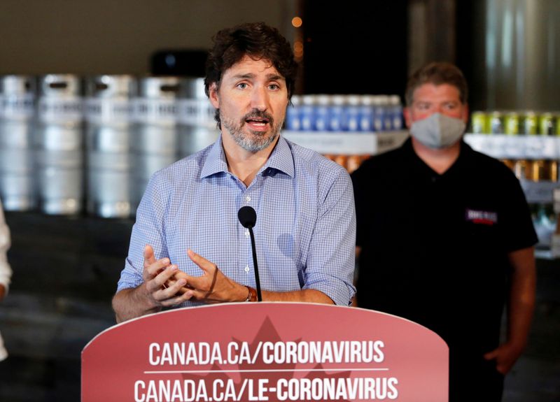FILE PHOTO: Canada’s Prime Minister Justin Trudeau visits the Big