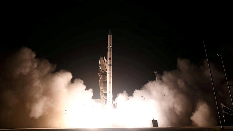 A new Israeli spy satellite, called Ofek 16, is shot