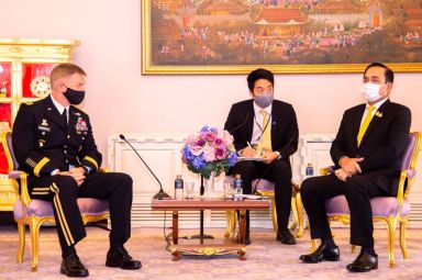 U.S. Army Chief of Staff General McConville and Thailand’s PM