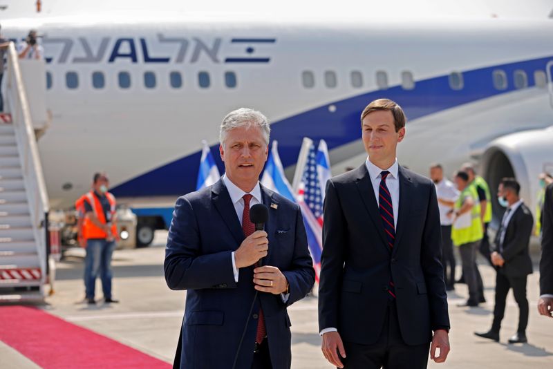 Israeli and U.S. officials to fly to UAE to cement