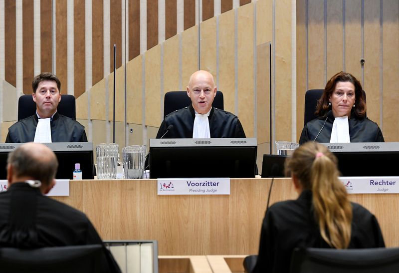Trial of the Malaysia Airlines flight MH17 at The Schiphol
