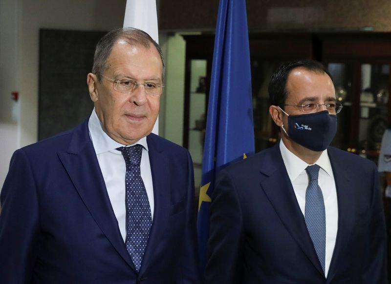 Russia’s Lavrov meets Cypriot FM Christodoulides in Nicosia