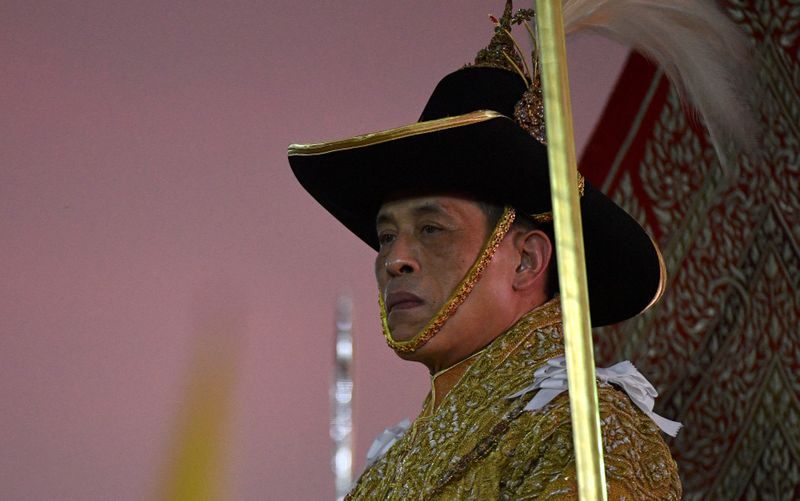 FILE PHOTO: Thailand’s King Maha Vajiralongkorn takes part in a