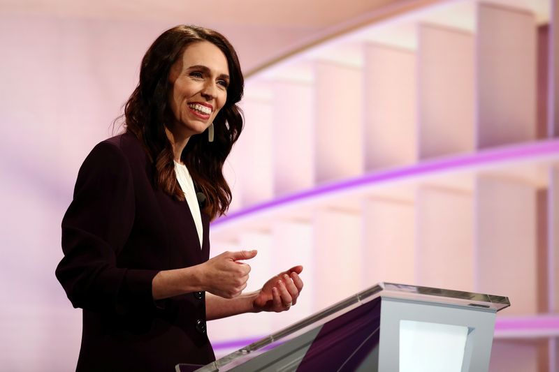 FILE PHOTO: New Zealand Prime Minister Ardern participates in a