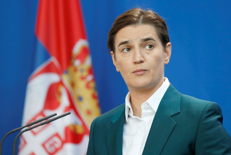 Serbian Prime Minister Ana Brnabic visits Germany